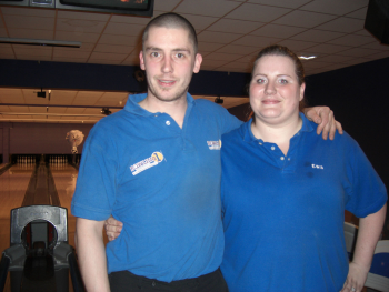 Ewa og Finn, Klubbmestere 2009.JPG